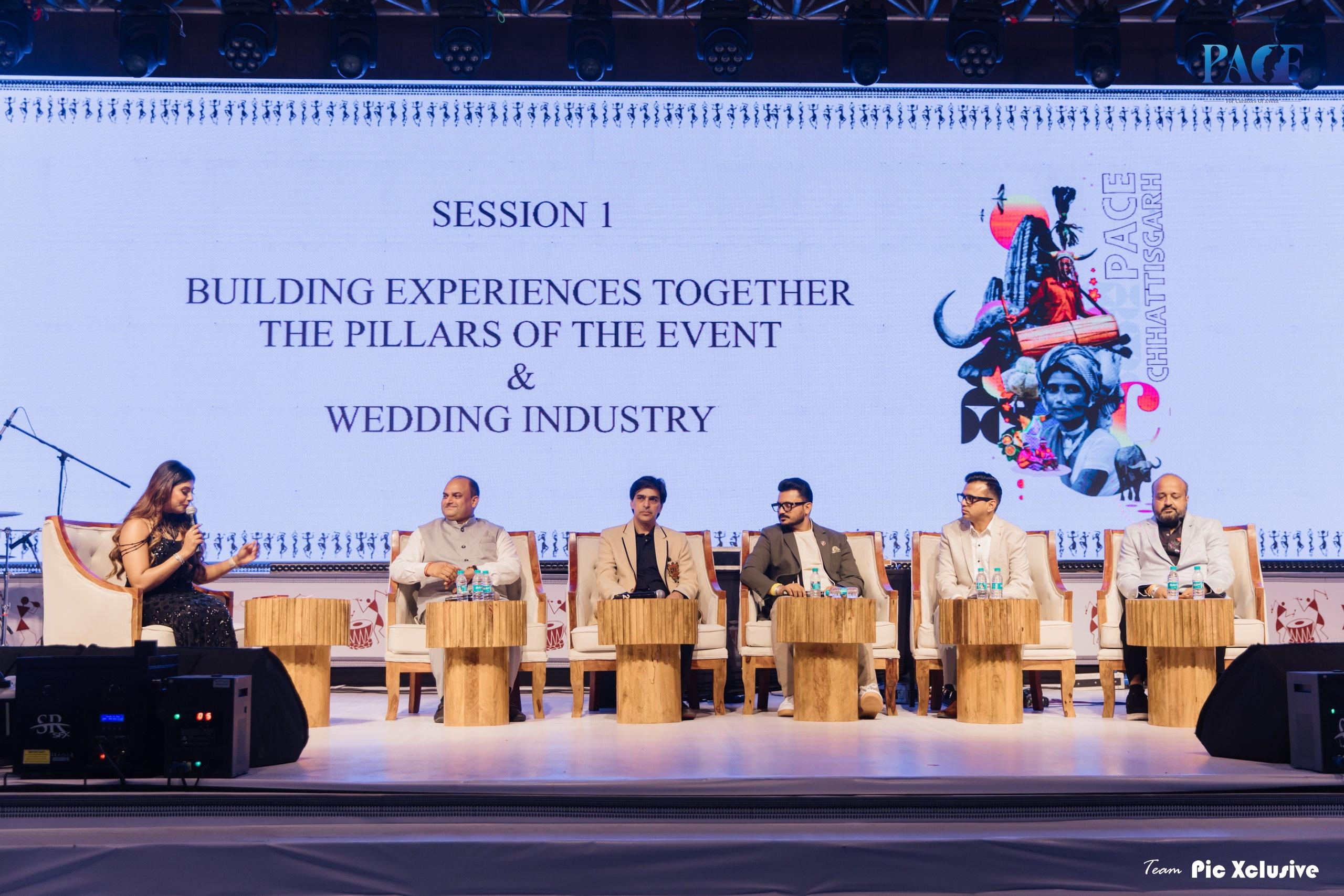 PACE industry leaders at a Horizon panel session